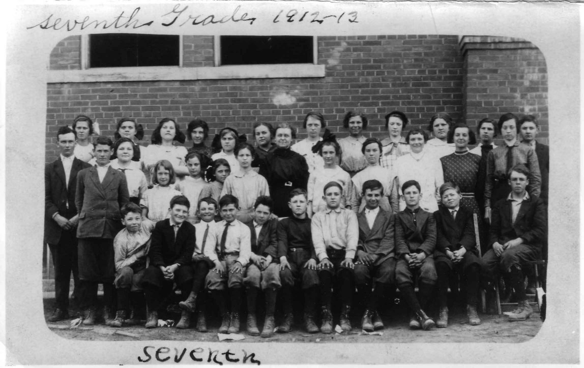 1912-1913 Providence Seventh Grade