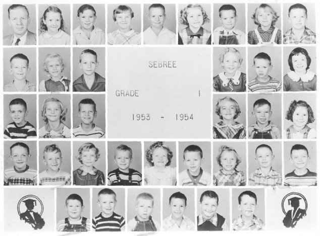 Sebree First Grade, 1953-1954