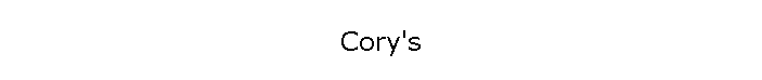 Cory's