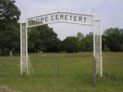 Hope Cemetery, Falls County, Texas