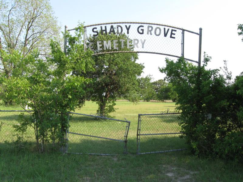Shady Grove Cemetery, Falls County, Texas