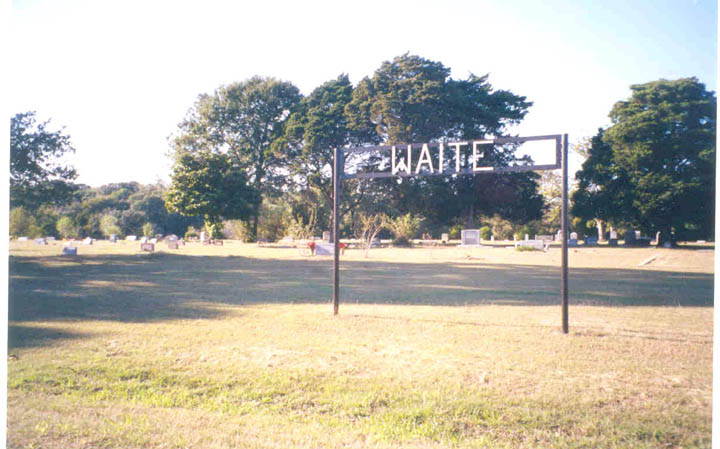Waite Cemetery, Falls County, Texas