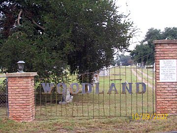 Woodland Cemetery, Falls County, Texas