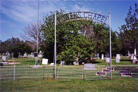 Powers Chapel Cemetery, Falls County, Texas