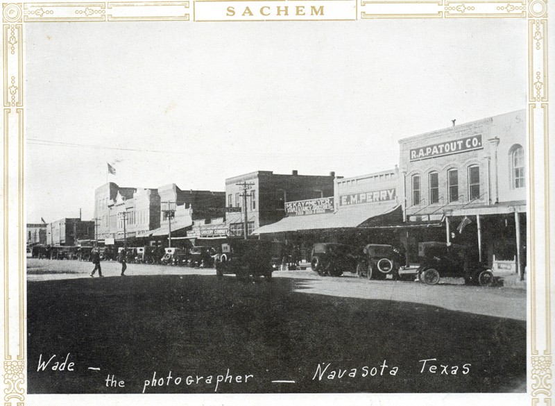 1919 Navasota business district