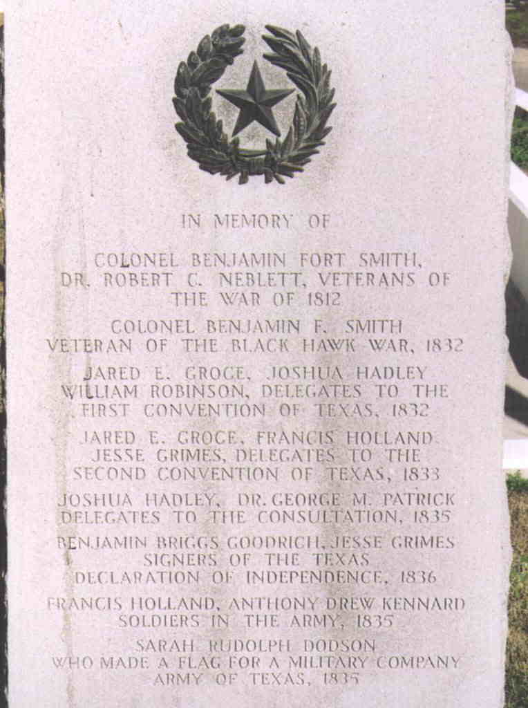 Memorial Plaque at Courthouse, Anderson