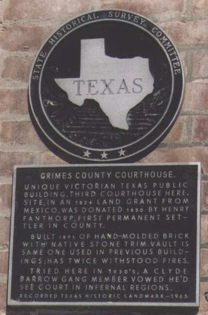Courthouse Historical Marker