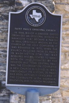 Description: St. Paul's Episcopal Church Historical Marker