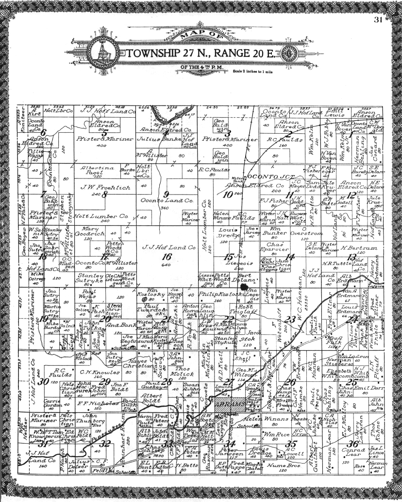 1912 Plat Maps