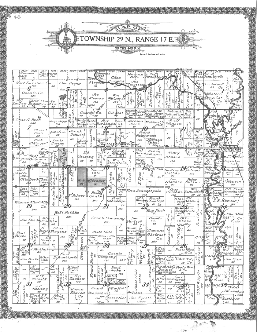 1912 Plat Maps