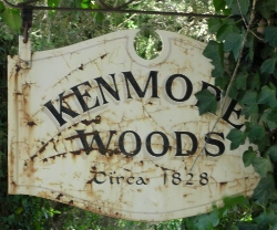 Kenmore Woods Sign