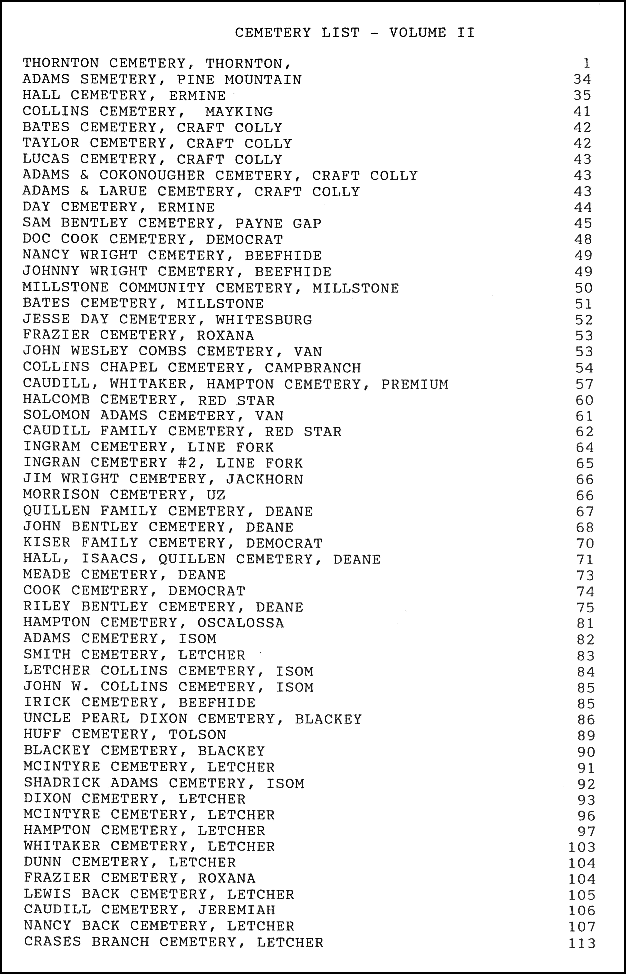 Table of Contents