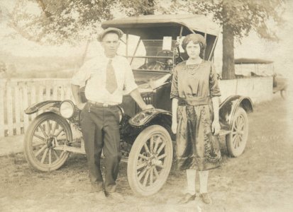 Arthur Cobb and his wife Goldie King