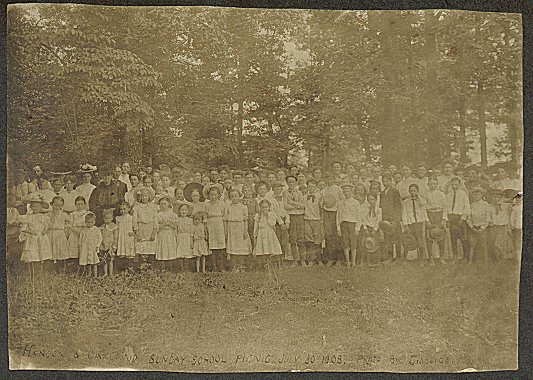 Hanson & Oakland Sunday School Picnic