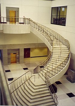 KY History Center spiral staircase