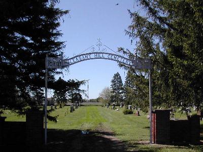 Pleasant Hill Cemetery gate