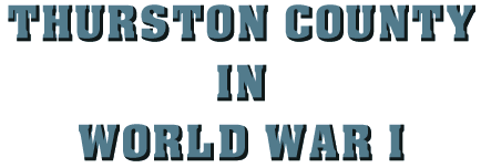Thurston County in World War I