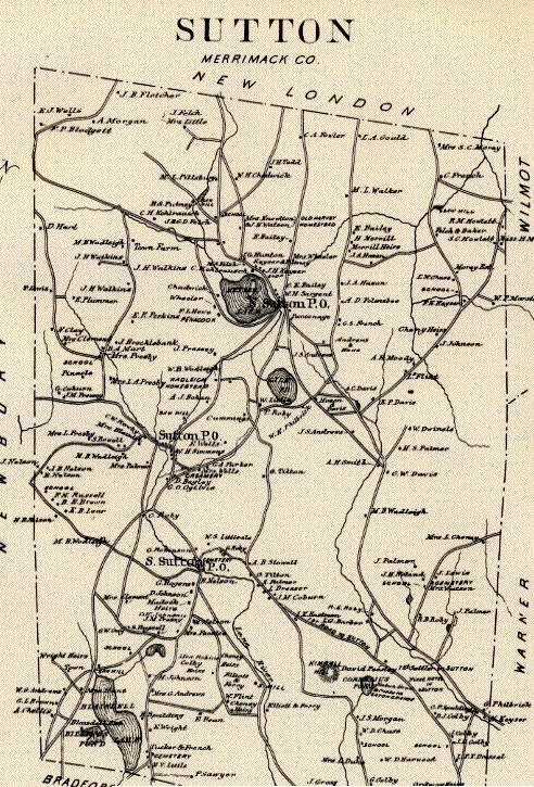 Places - Merrimack County NHGenWeb genealogy, family history