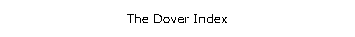 The Dover Index