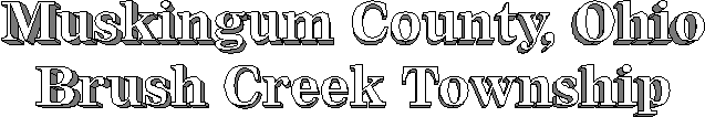 Muskingum County, Brush Creek Township