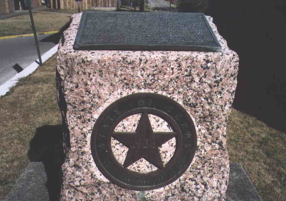 Grimes County Historical Marker at Courthouse