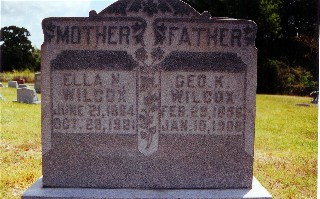 Ella and George Wilcox