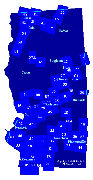 Grimes County Colonist Map
