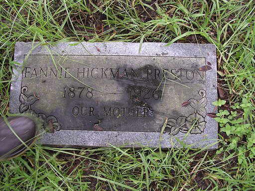 Fannie Hickman Preston