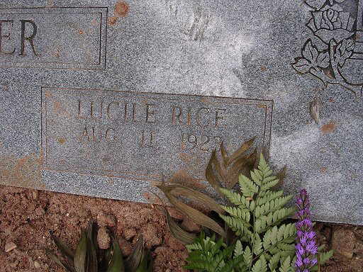 Lucile Rice Weaver