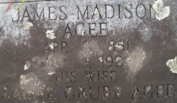 James Madison Agee