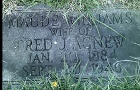 Maude Mae <i>Williams</i> Agnew
