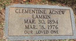 Clementine Agnew <i>Thomas</i> Lamkin