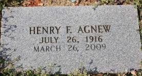 Henry Fredrick Agnew