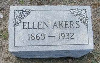  Sarah Ellen <I>Turpin</I> Akers