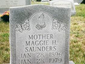 Maggie Lee Gertrude <i>Harris</i> Saunders