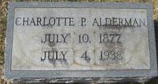 Charlotte P Alderman