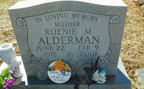 Roenie M Alderman