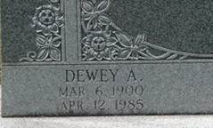 Dewey Albert Alderman