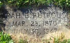 Sarah Balzora <i>Aldridge</i> Rutrough