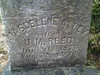  Madgaline <I>Alley</I> Reed