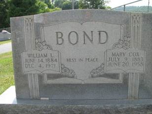 Mary Elizabeth <i>Cox</i> Bond