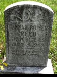 Hannah <i>Bower</i> Reed