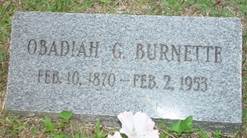 Obadiah G Burnette