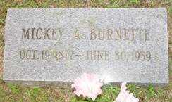 Mickey A Burnette