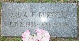 Zella E Burnette