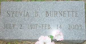 Sylvia B Burnette