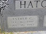  Evelyn Esther <I>Conner</I> Hatcher