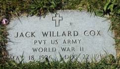 Elder Jack Willard Cox