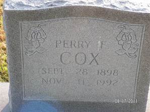 Perry F Cox