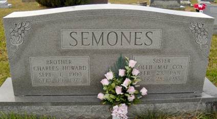 Ollie Mae <i>Semones</i> Cox